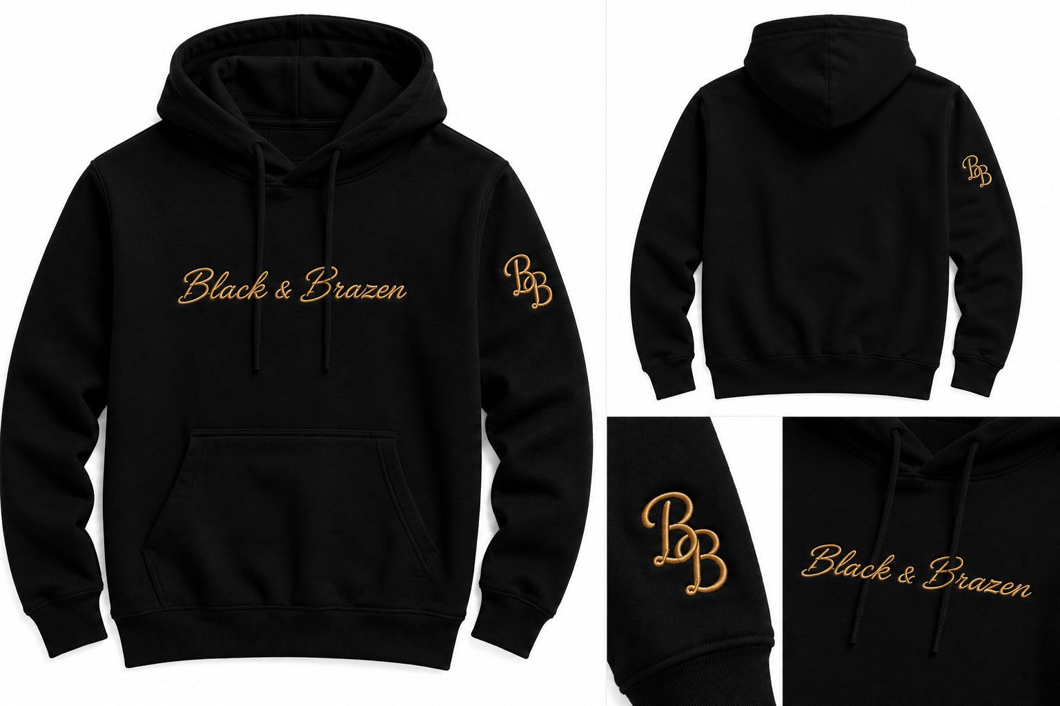 Black & Brazen Signature Hoodie