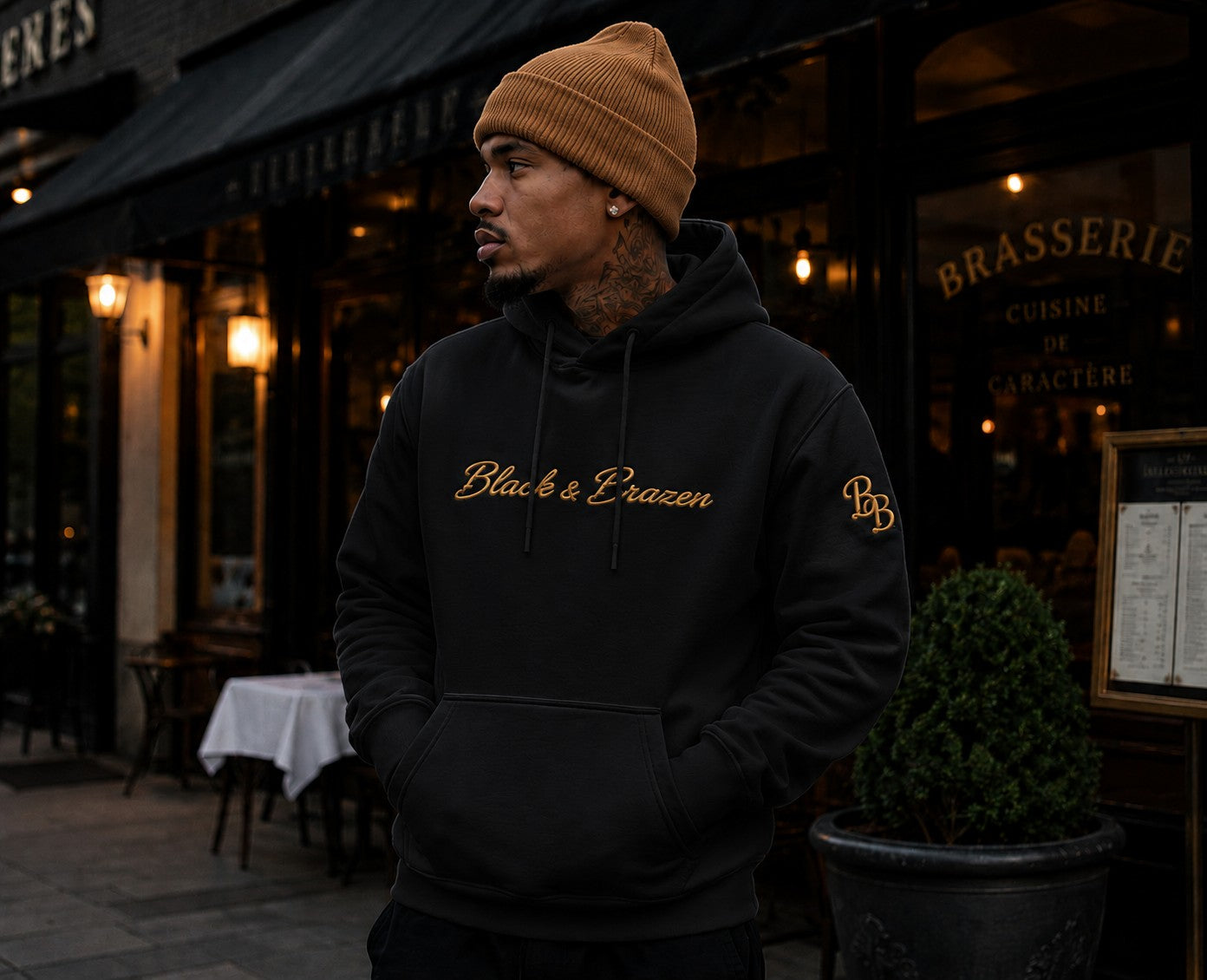 Black & Brazen Signature Hoodie
