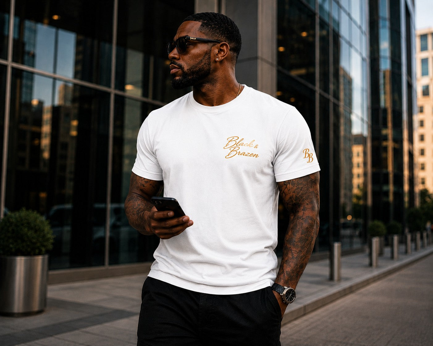 Black and Brazen Signature Tee